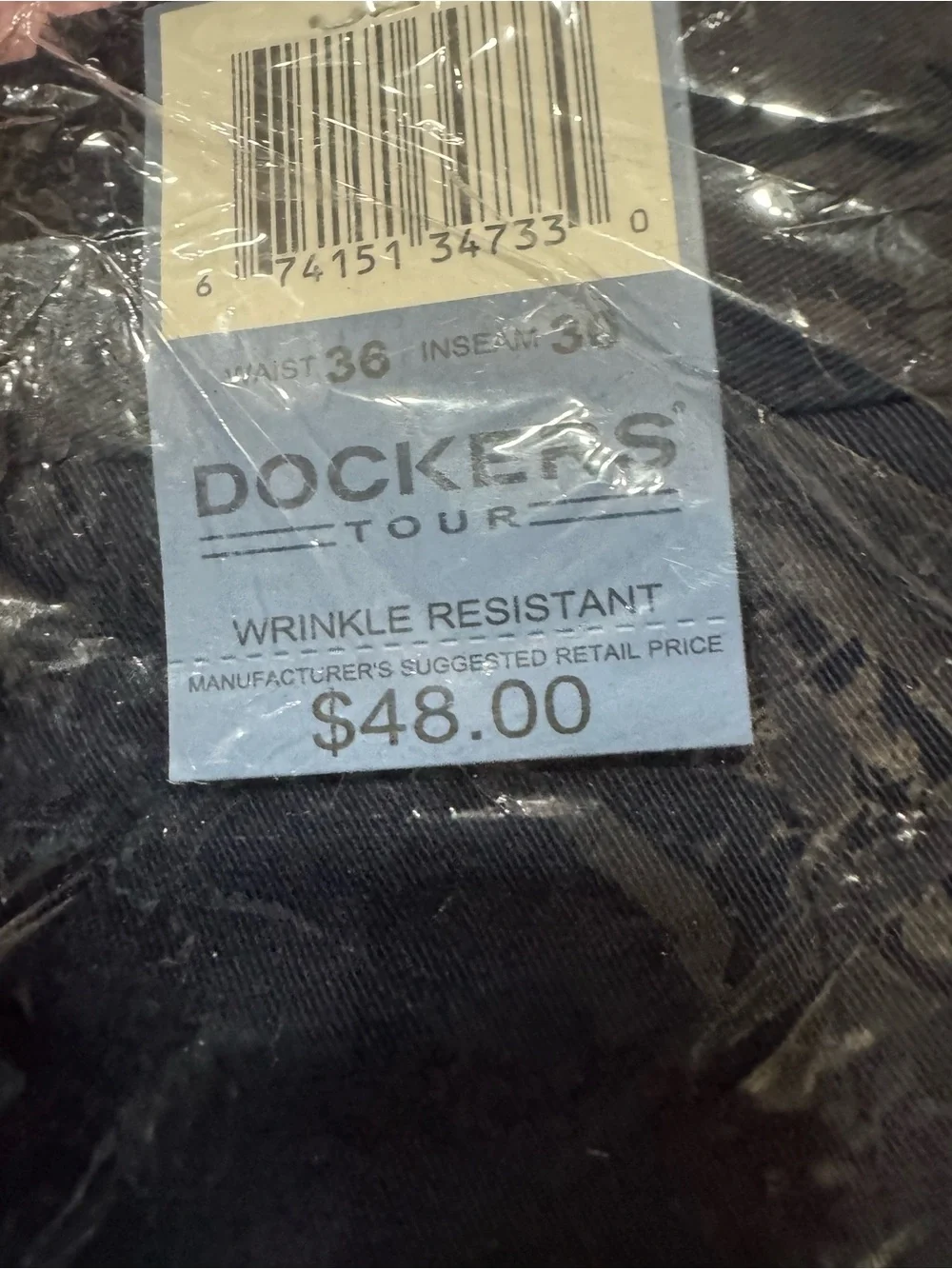 Dockers Black Bel Air Pants